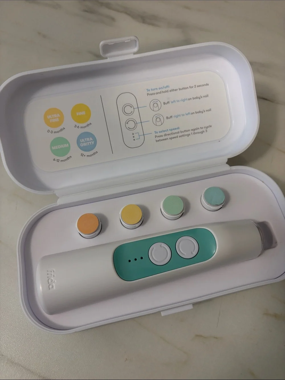 Frida Baby Electric Baby Nail File Kit